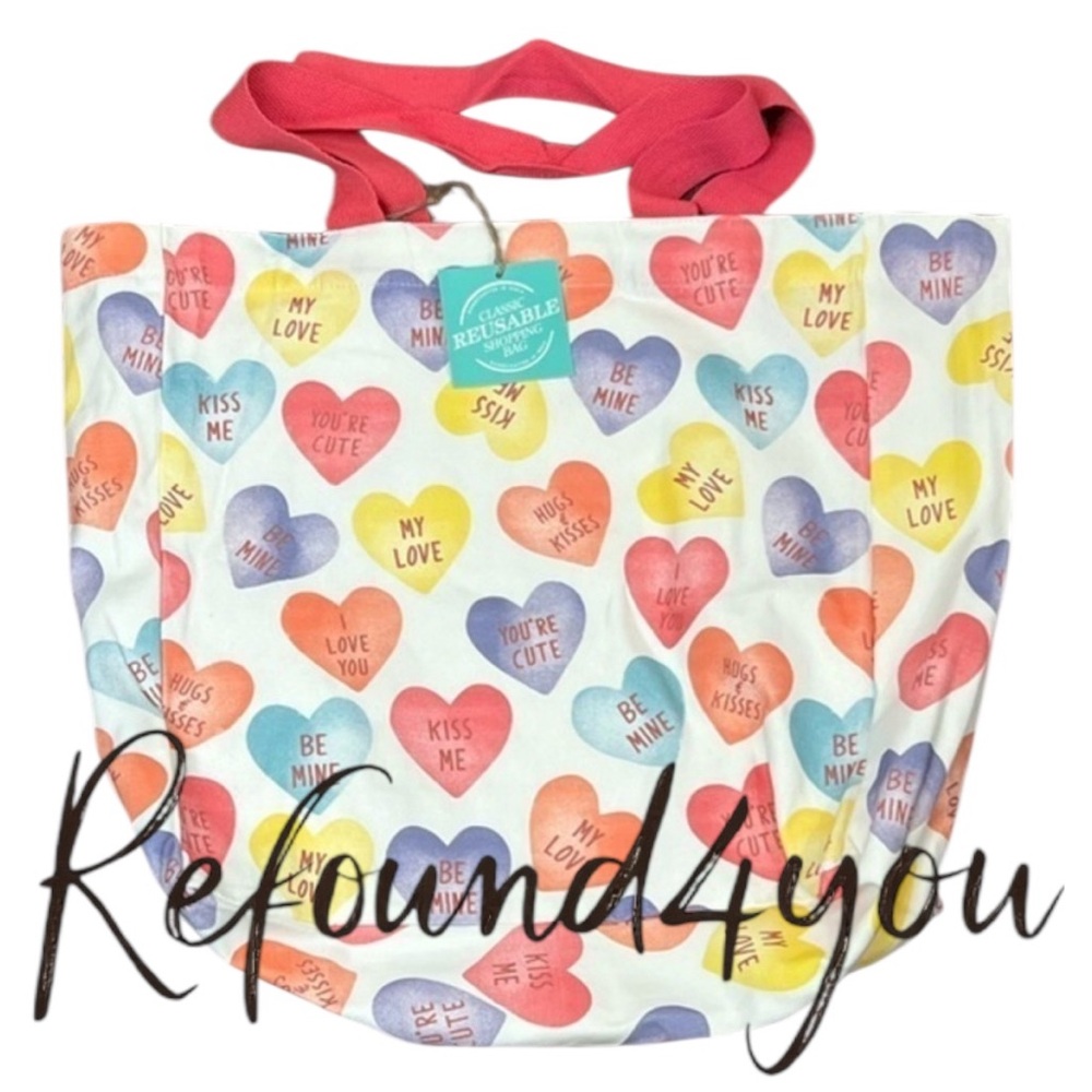 Classic - 2/$35 - ‘Valentine Sweethearts’ Tote. NWT Last one Firm unless bundled